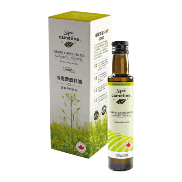 加拿大冷壓薺藍籽油Camelina Oil 250mL